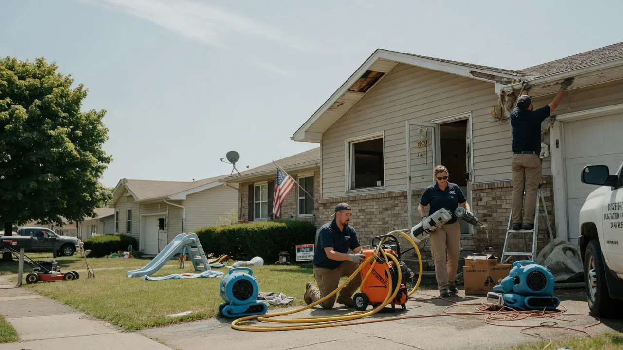 Water Damage Restoration in Davenport, IA near me